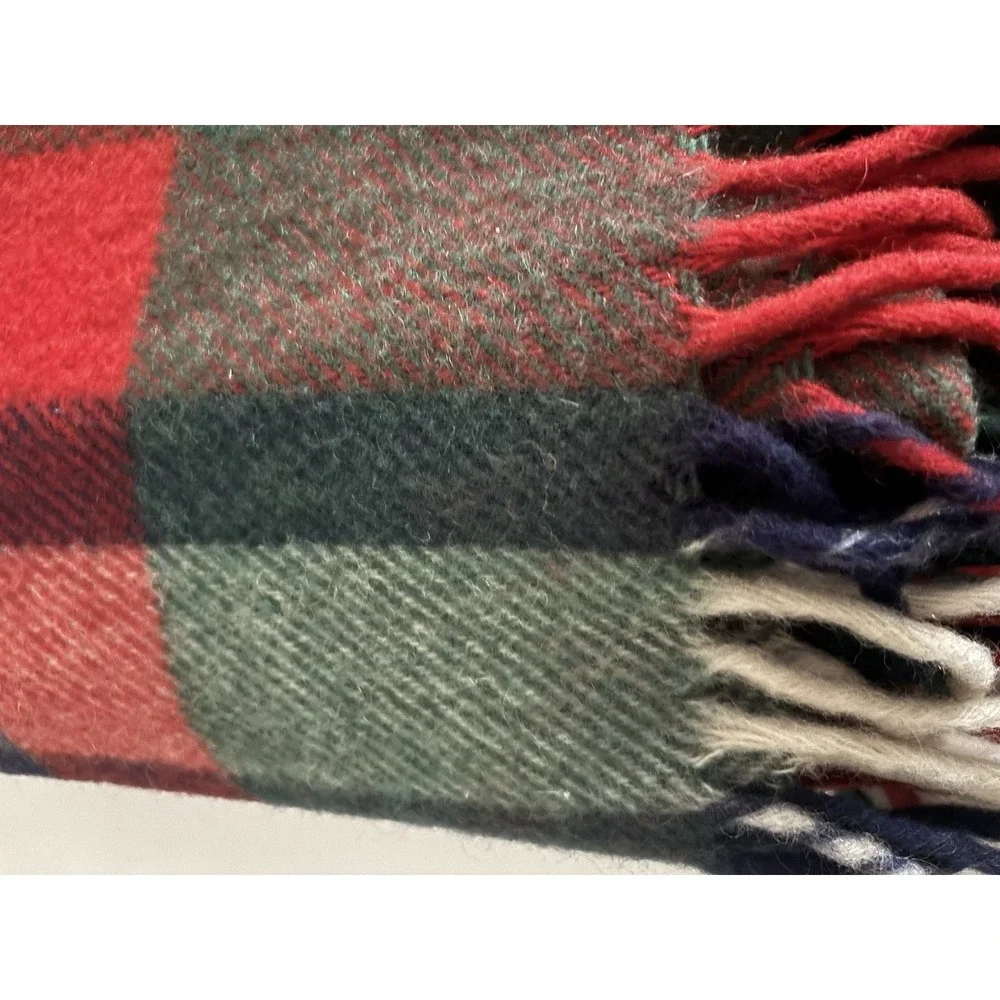 Vintage Troy Robe 100% Virgin Wool Blanket 52
